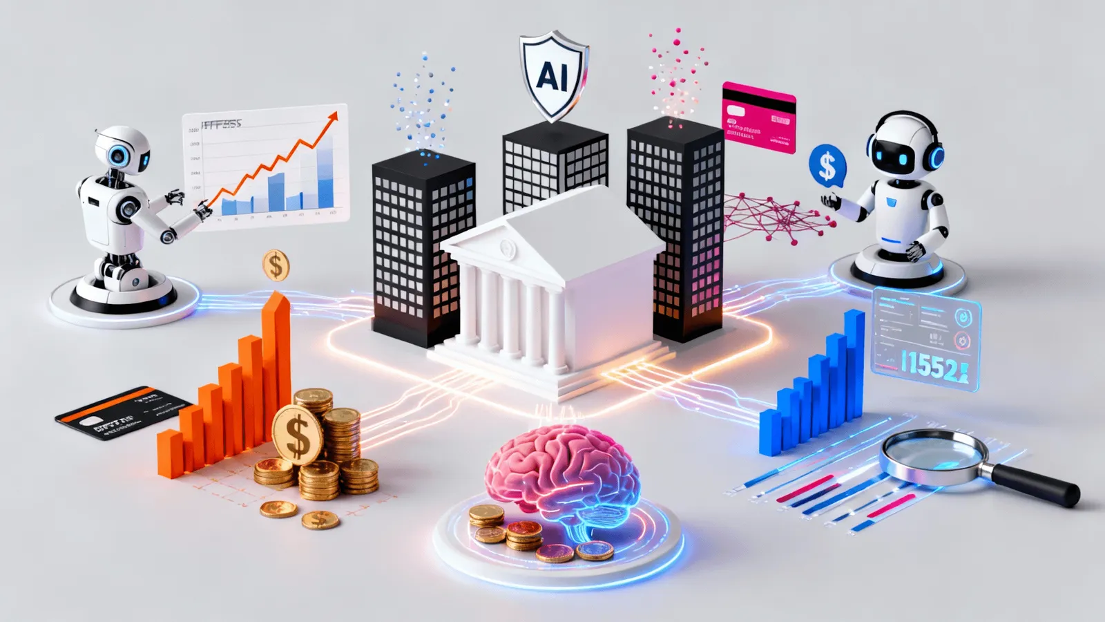 IA no Mercado Financeiro: 5 Aplicações que Estão Transformando Corretoras e Bancos
