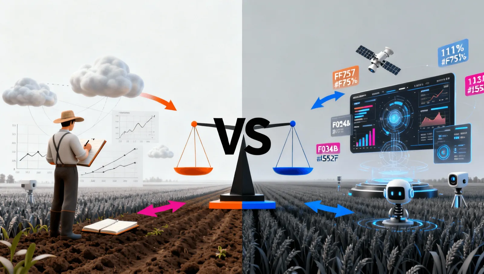 Precisão vs. Intuição: Como a IA Está Mudando a Tomada de Decisão Rural