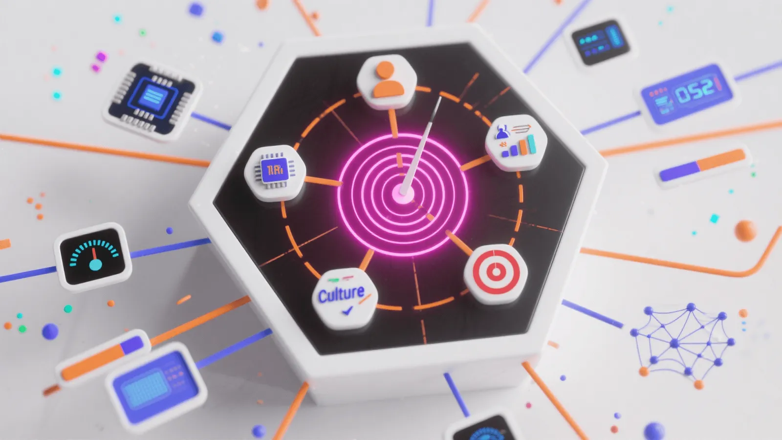 Radar de Transformação Digital: 6 Dimensões que Definem o Sucesso