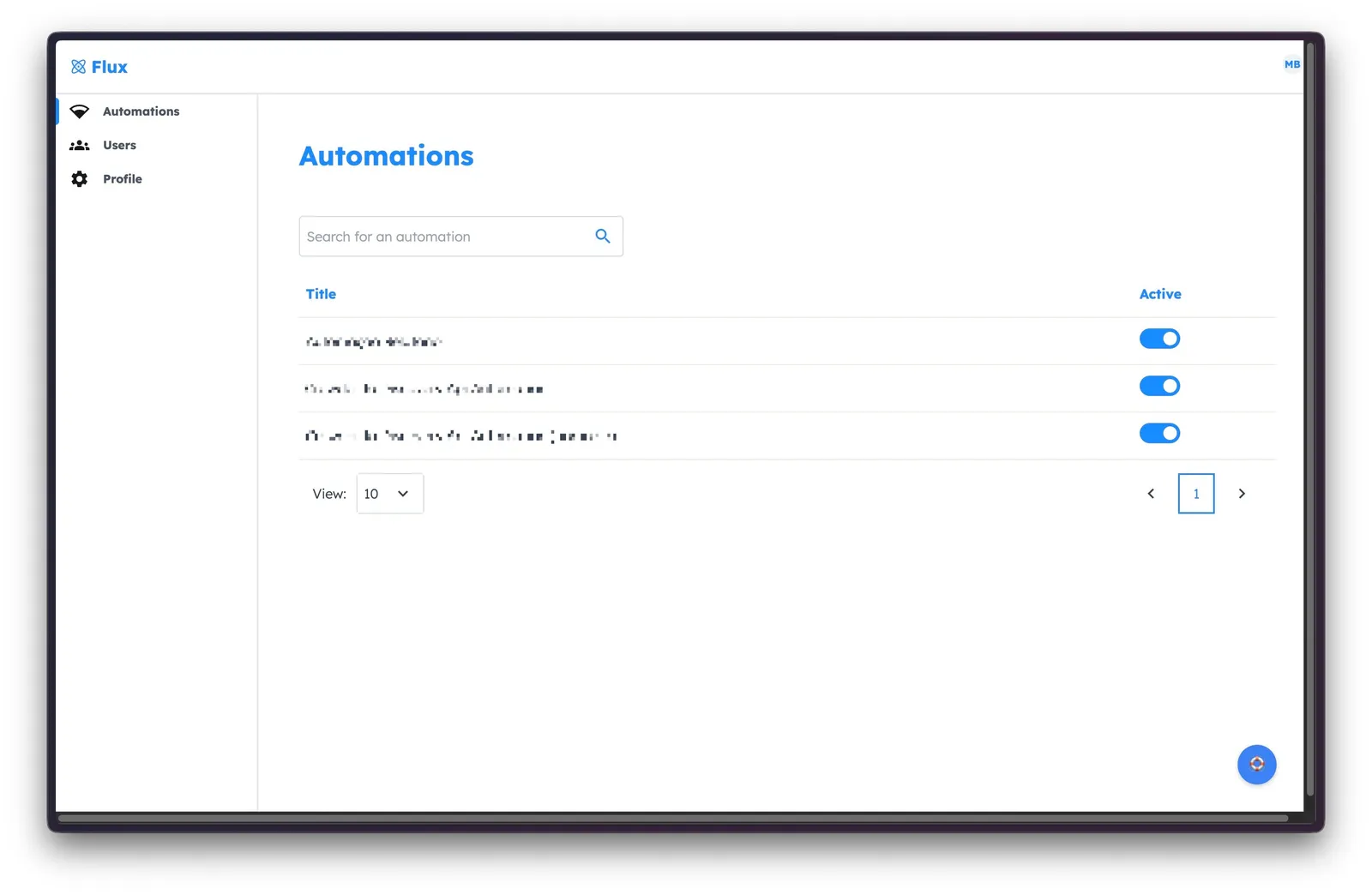 Ticketmaster — Flux