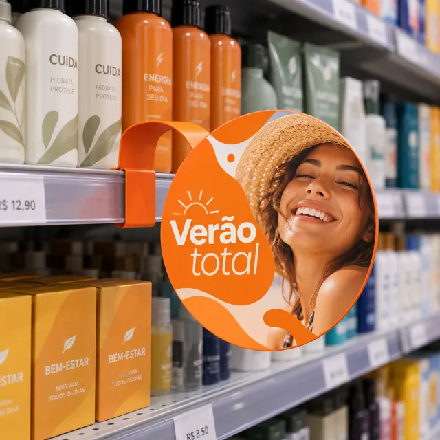 Display de prateleira